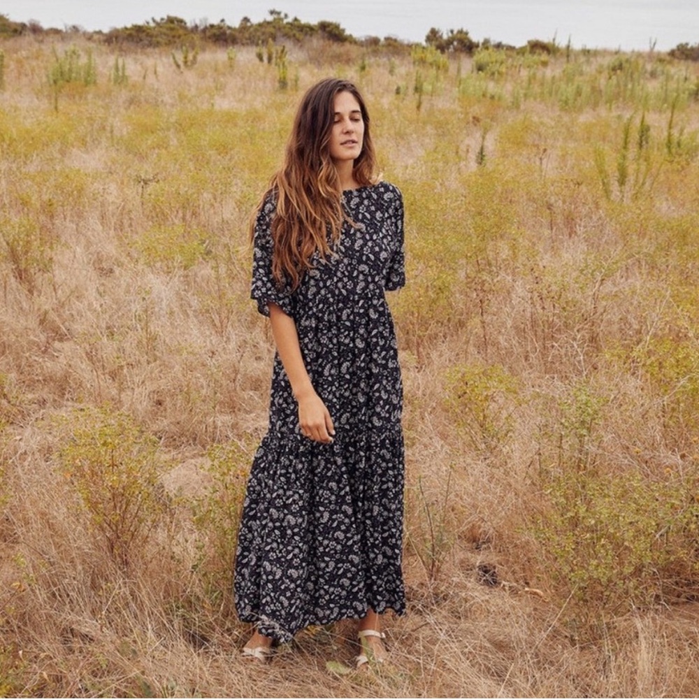Christy Dawn The Theo Dress in Amethyst Paisley - Picture 10 of 14